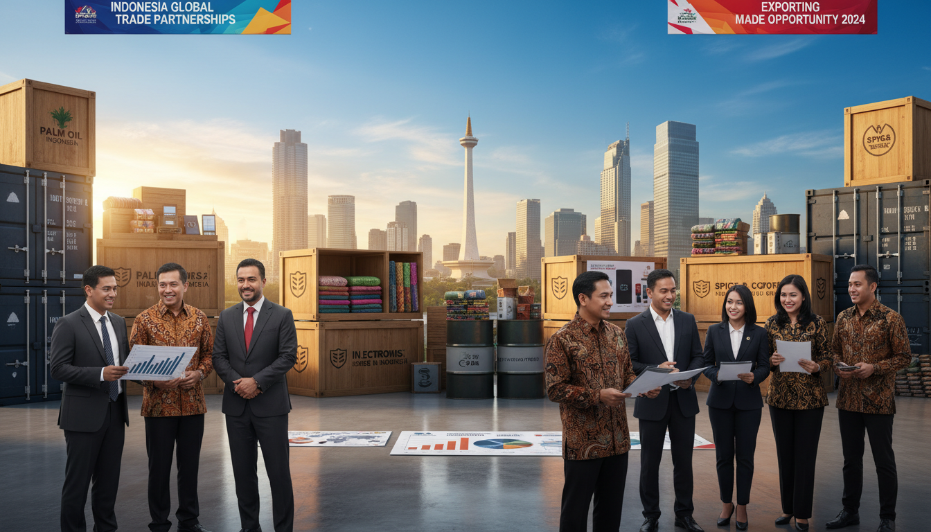 Your guide to Indonesian export trade partners in 2024