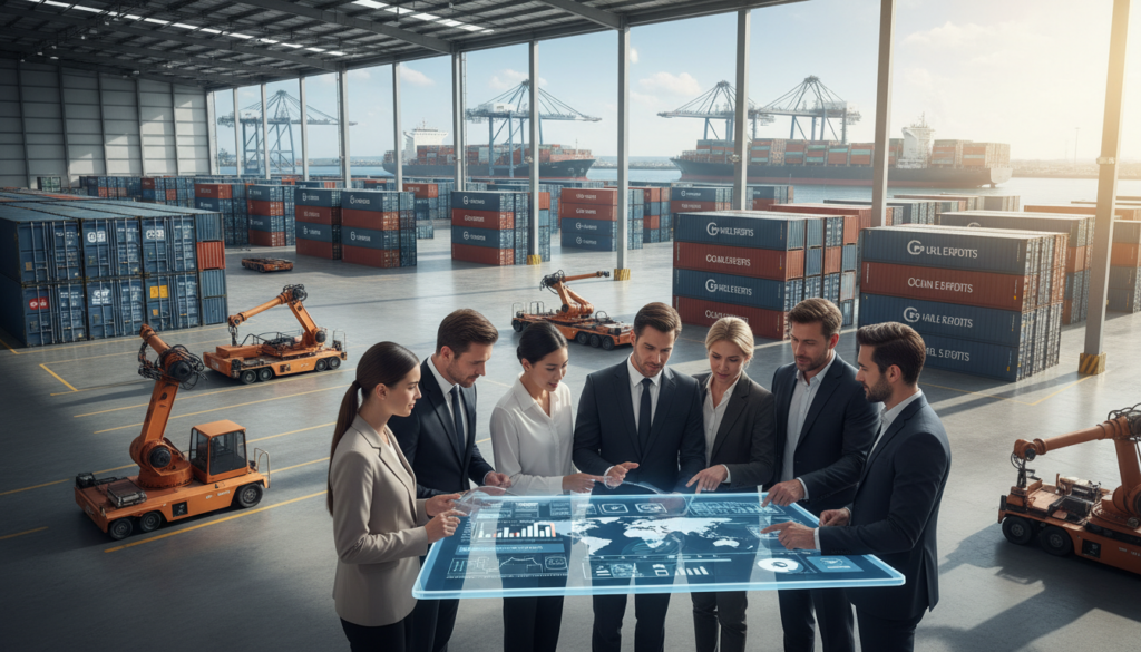 Optimizing supply chain logistics and export business growth