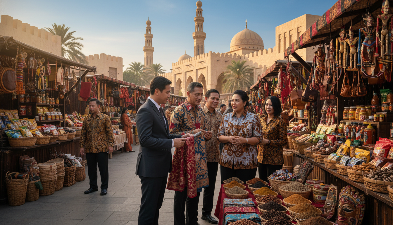 Indonesian export to Middle East target opportunities