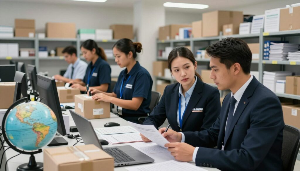 European customs clearance