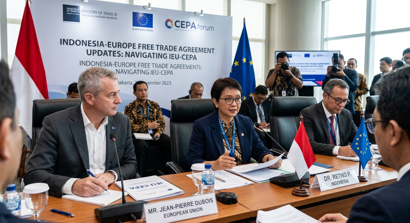 Indonesia-Europe Free Trade Agreement Updates: Navigating IEU-CEPA