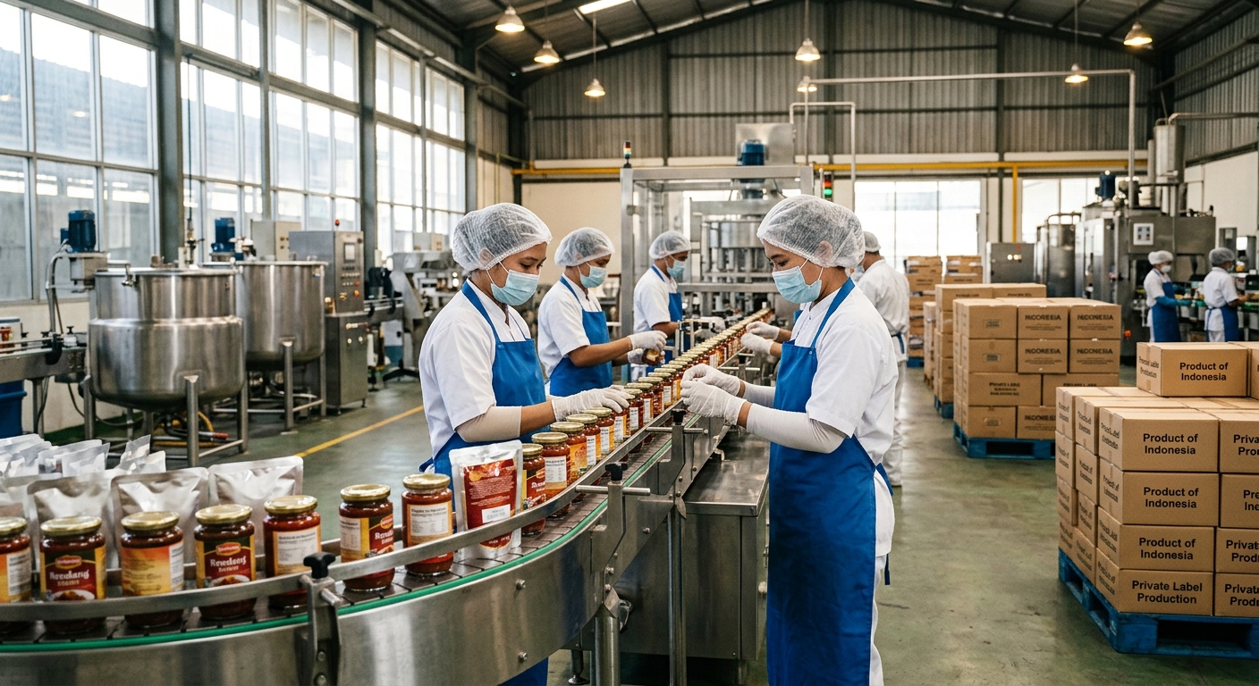A Complete Guide to Indonesian Food Manufacturers and Private Labeling