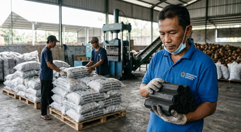 A Complete Guide to Choosing a Coconut Shell Charcoal Briquettes Supplier in Indonesia