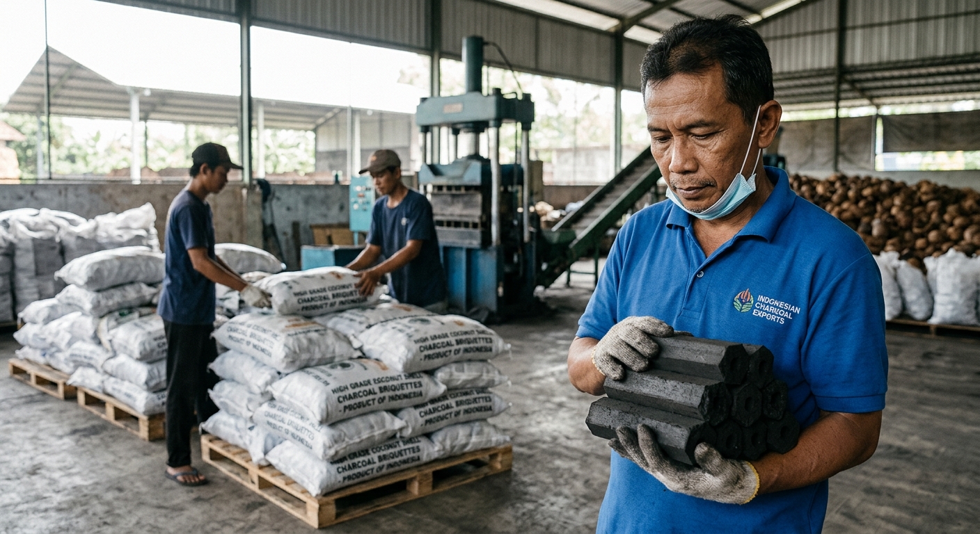 A Complete Guide to Choosing a Coconut Shell Charcoal Briquettes Supplier in Indonesia