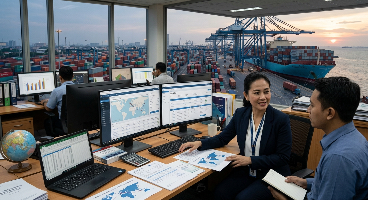 Comprehensive Guide to Freight Forwarding Costs from Jakarta to Rotterdam