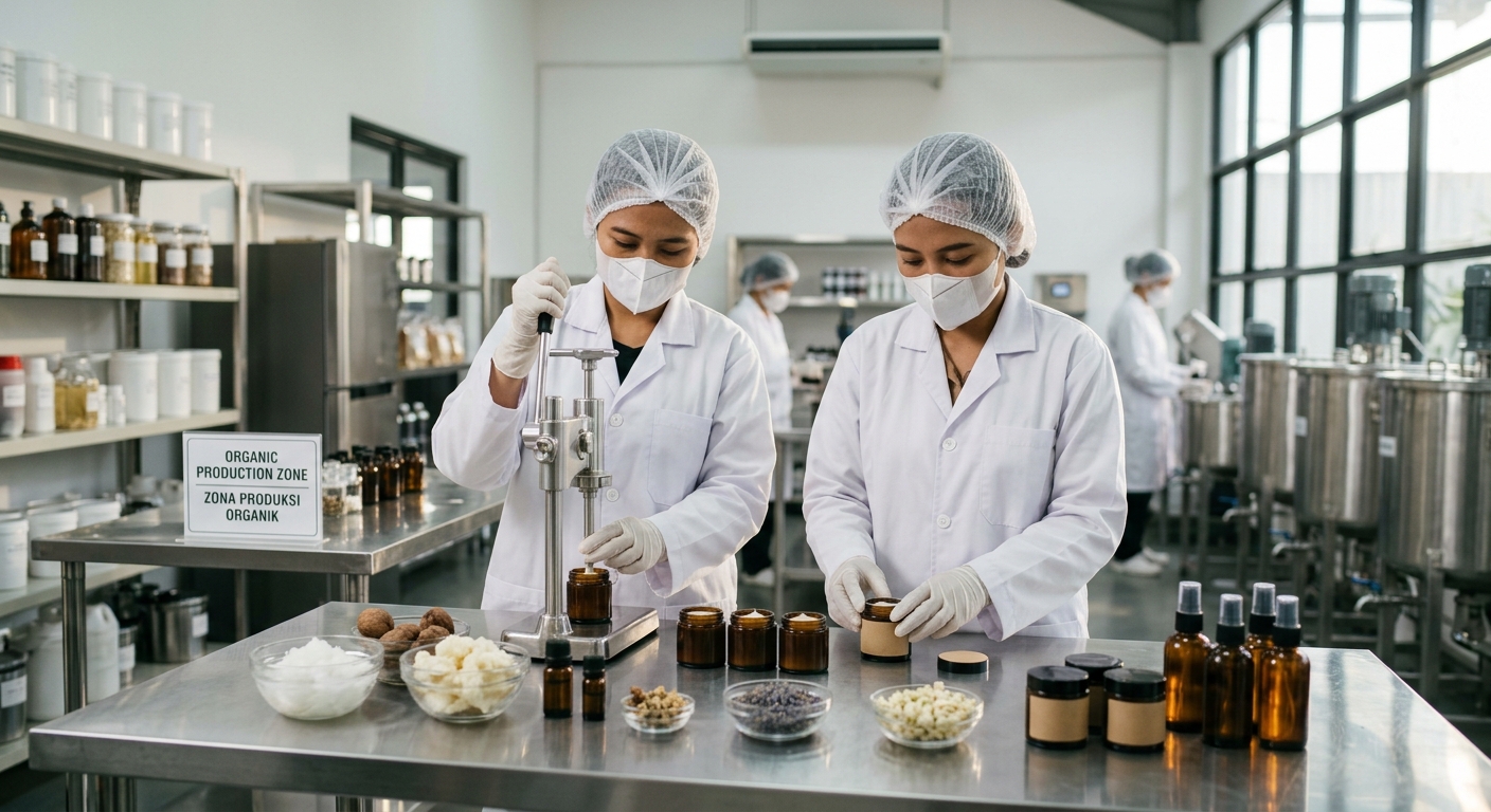 Private Label Organic Cosmetics Manufacturer Indonesia: Your Complete Guide
