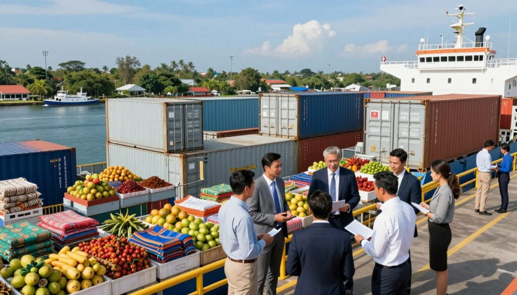 export commodity from Indonesia to Europe