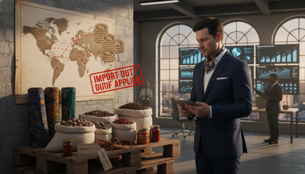 Understanding Import Duties on Indonesian Products in Europe