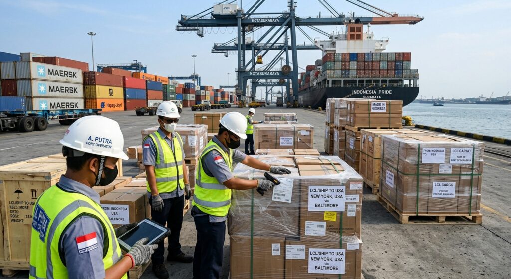 Comprehensive Guide to LCL Shipping Rates from Indonesia to the US