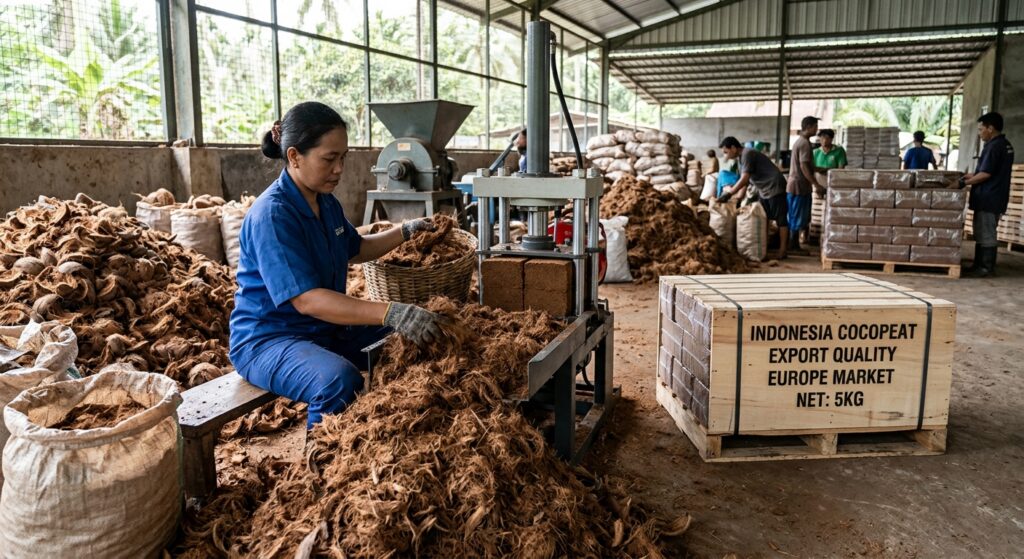 A Comprehensive Guide to Sourcing Cocopeat from Indonesia for the European Market