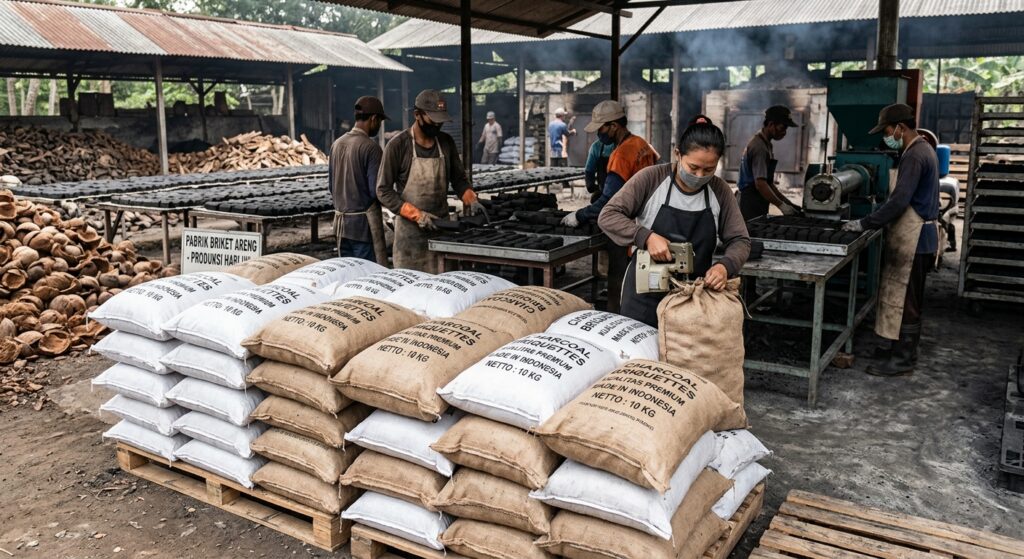White Label Charcoal Briquettes in Indonesia: A Complete Guide