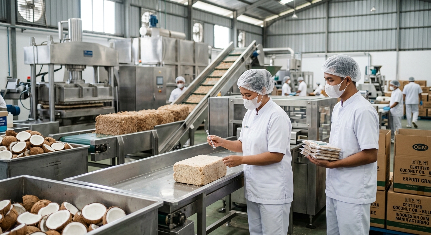 Comprehensive Guide to OEM Manufacturing Coconut Products in Indonesia