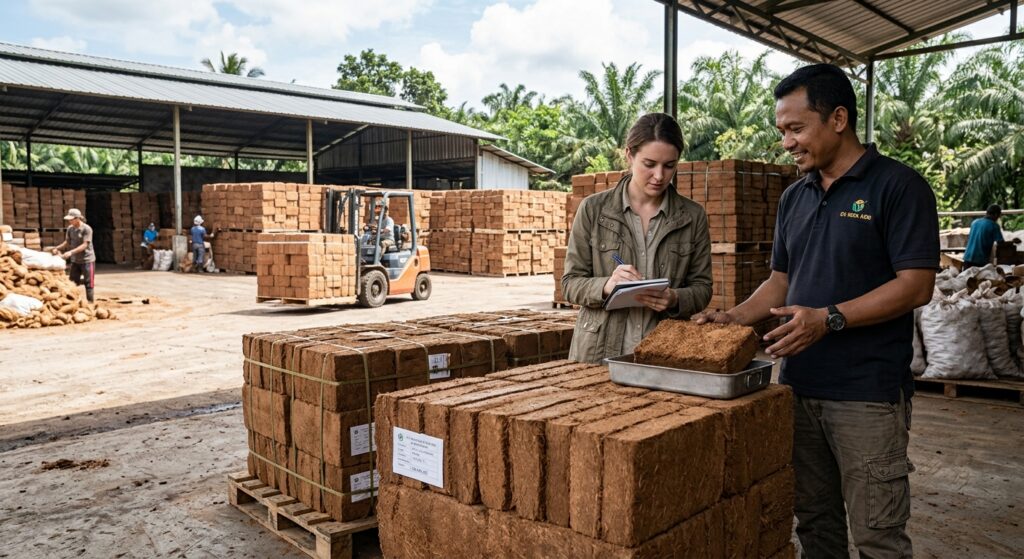 A Complete Guide to Choosing a Bulk Cocopeat Block Supplier in Indonesia